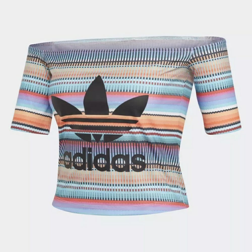 ADIDAS Off The Shoulder Top